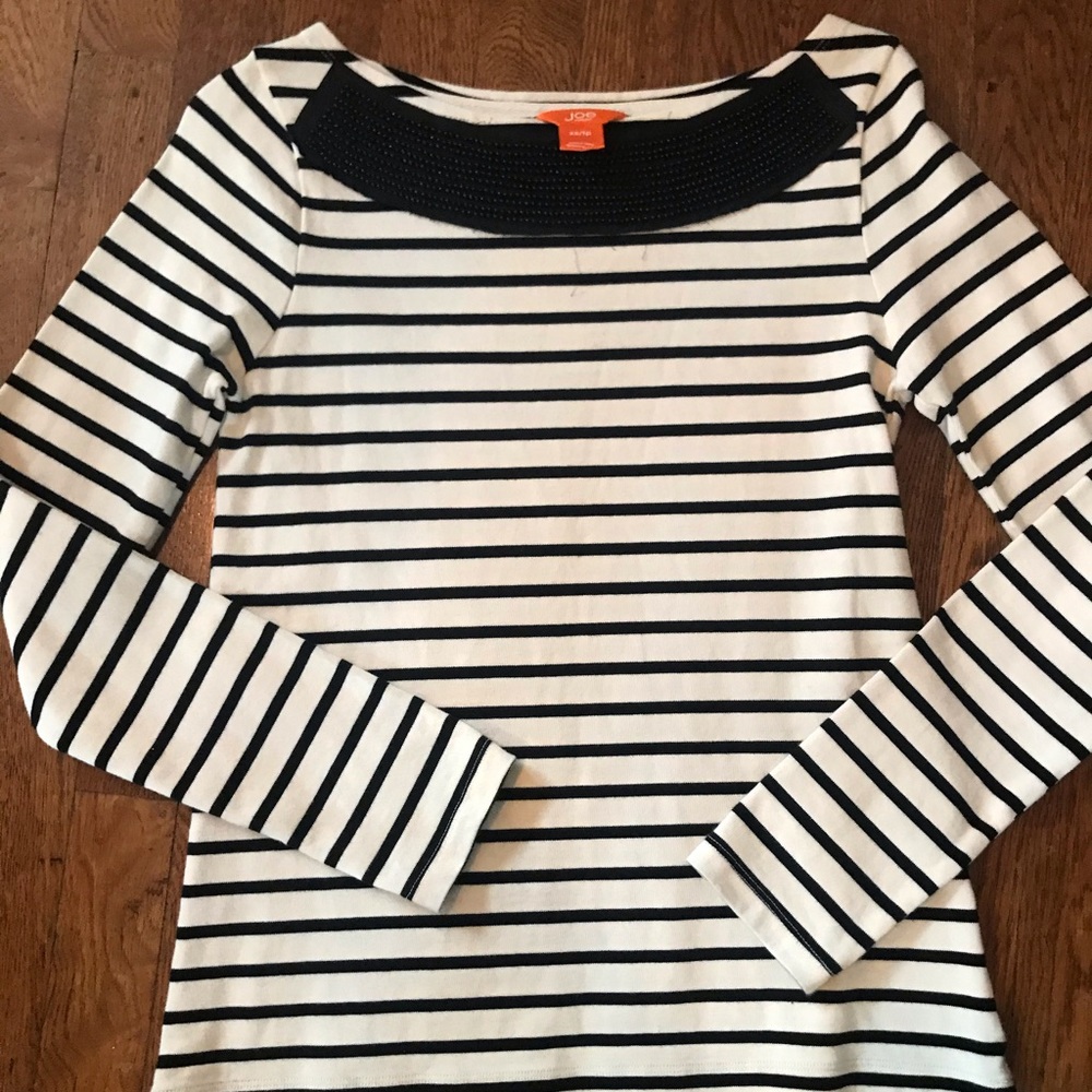 Joe Fresh beaded neckline top